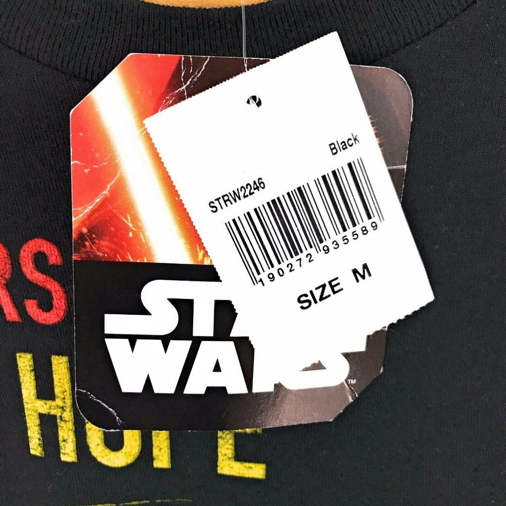 (SOLD) Star Wars Fifth Sun Black A New Hope Shirt - Picture 3 of 6